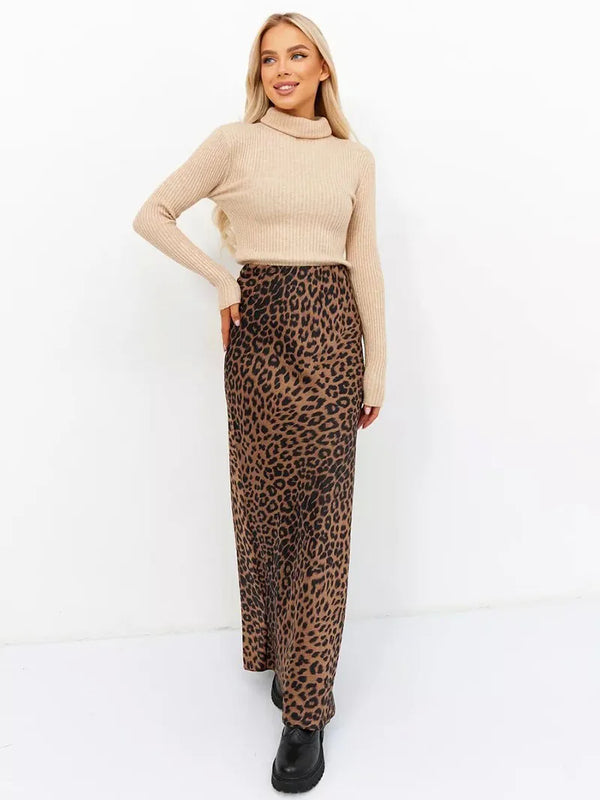 Ottilie Satin Midi Skirt One-piece