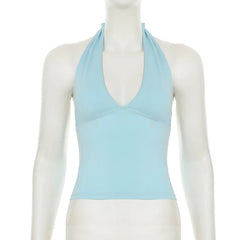 Luna Polka Dot Halter Top one-piece