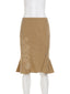 Elara Ruffle Midi Skirt One-piece