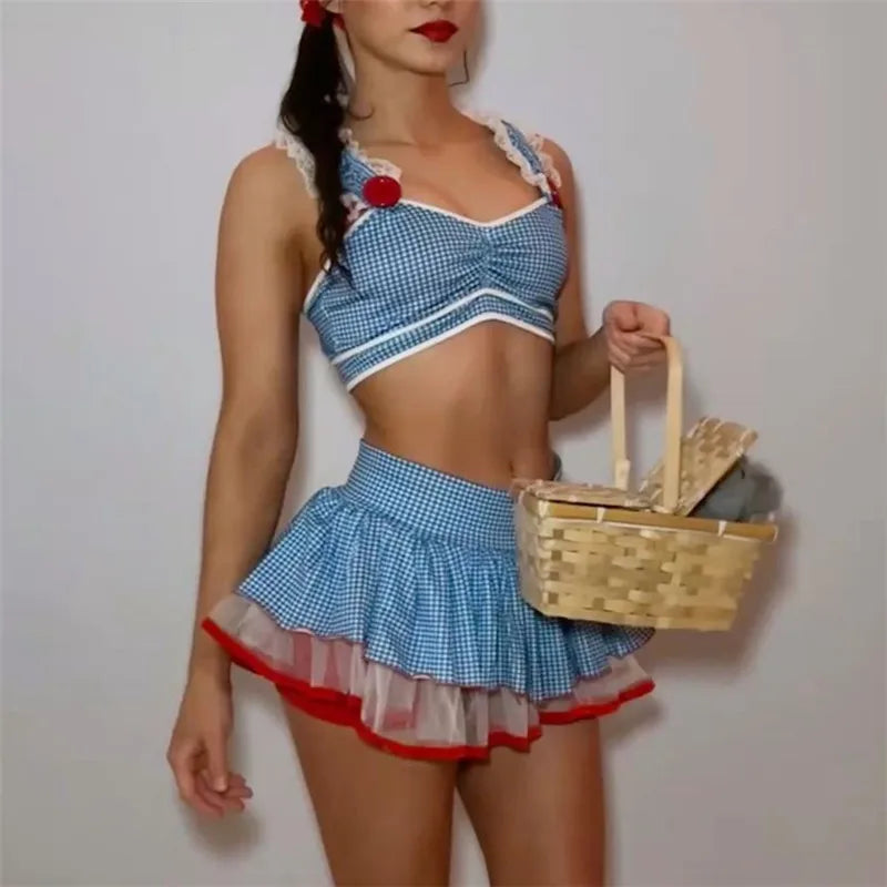 Dorothy Blue Gingham Costume Two-piece Main image