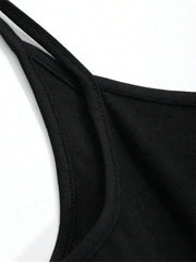 Luna Viper Print Spaghetti Strap Crop Top One-piece