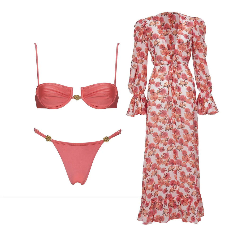 Zahara Printed Micro Bikini Two-piece