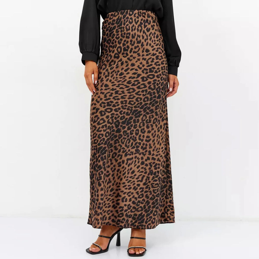 Ottilie Satin Midi Skirt One-piece