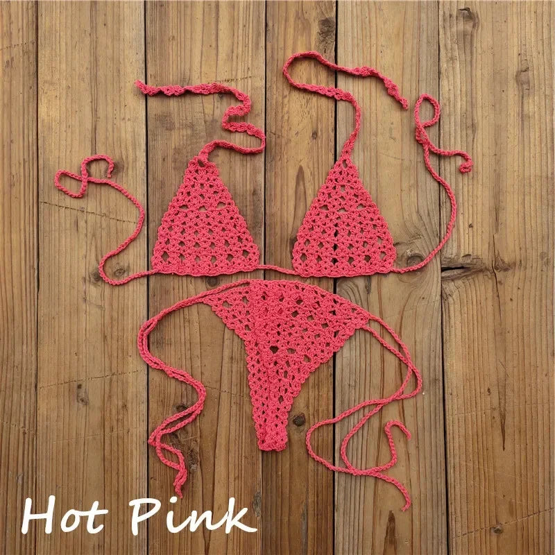 Isla Handmade Crochet Micro Bikini Two-piece
