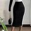 Delia Bodycon Midi Skirt One-piece