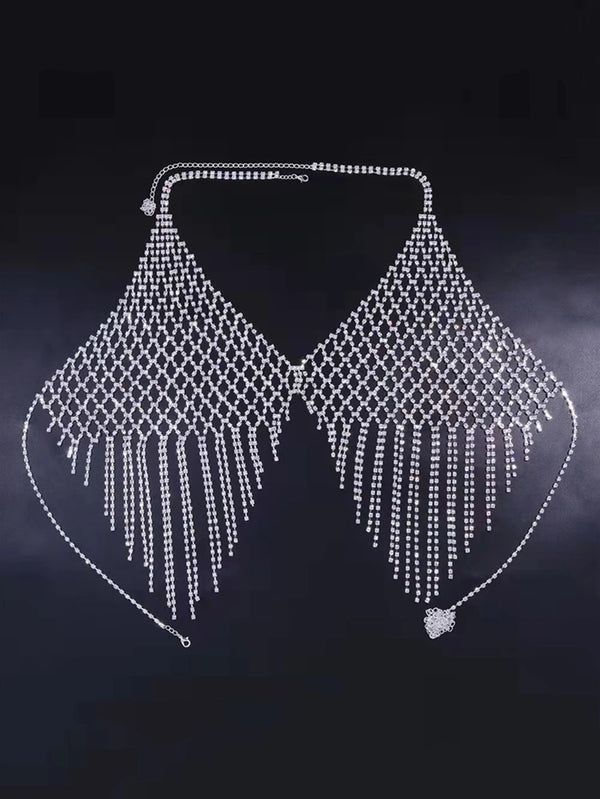 Sexy see through rhinestone crop top women summer street wear halter tank top 2026 club party tops hotwife rave festival outfit