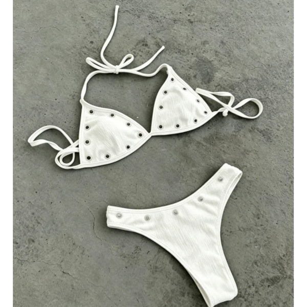 Bianca Geometric Triangle Bikini Two-piece