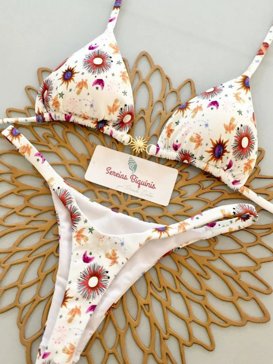Isolde Lace-Up Micro Bikini Two-piece Main image