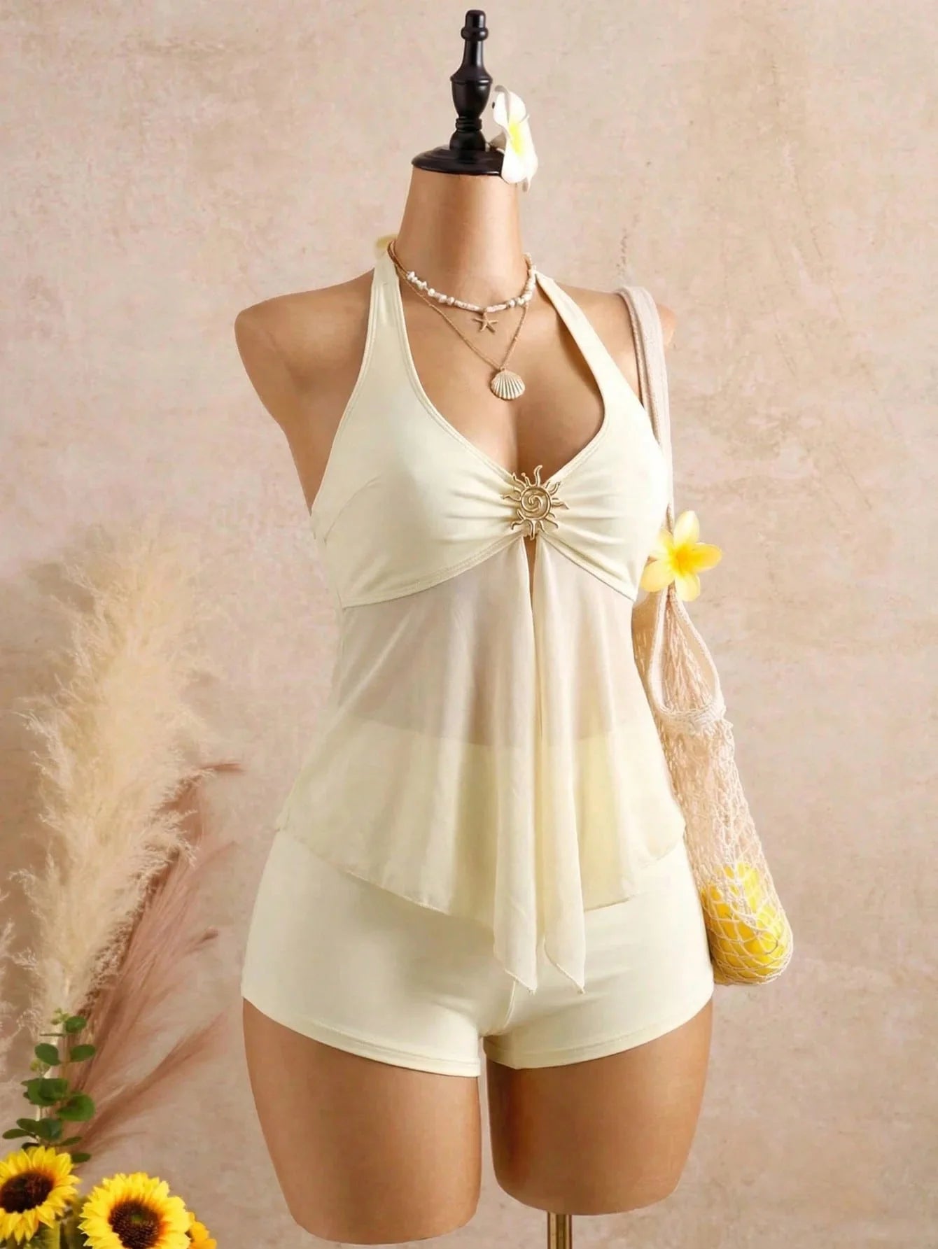 Solara Mesh High-Waist Bikini Two-piece Secondary image