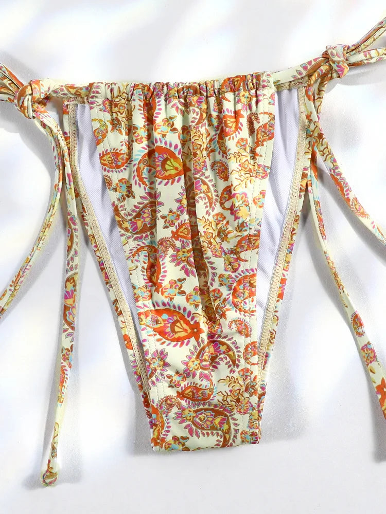 Livia Printed Push-Up Bikini Two-piece