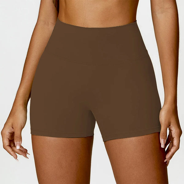 Kaia Quick-Dry High-Waist Yoga Shorts One-piece