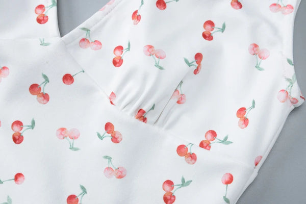 Luna Sweet Cherry Picnic Mini Dress
