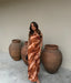 Catalina Printed Backless Halter Maxi Dress