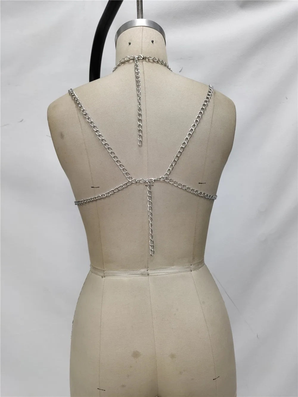 Monaco Mirror Crystal Chain Top