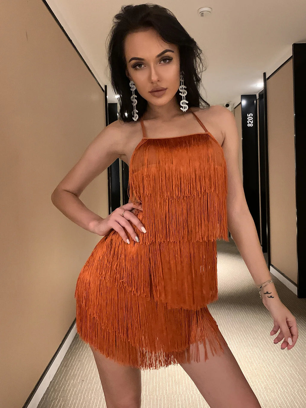 Margaux Tassel Playsuit One-piece