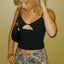 Cara Solid Spaghetti Strap Sleeveless Cami Tank Top