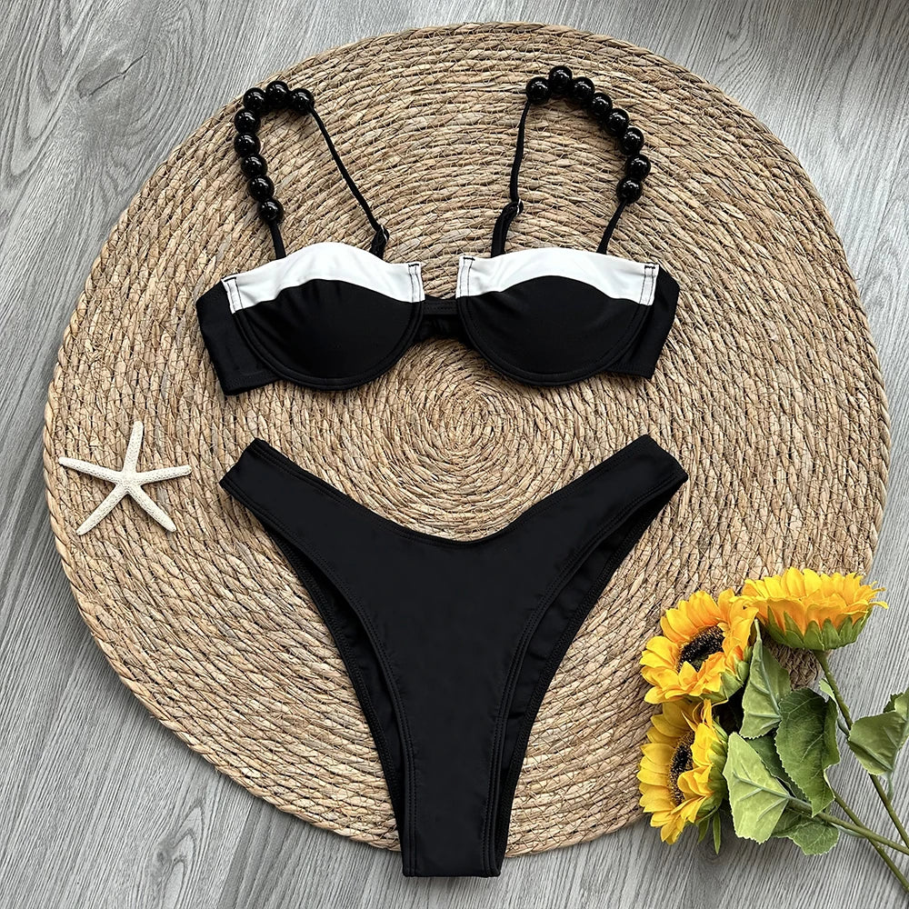 Danica Push-Up Thong Bikini Two-piece