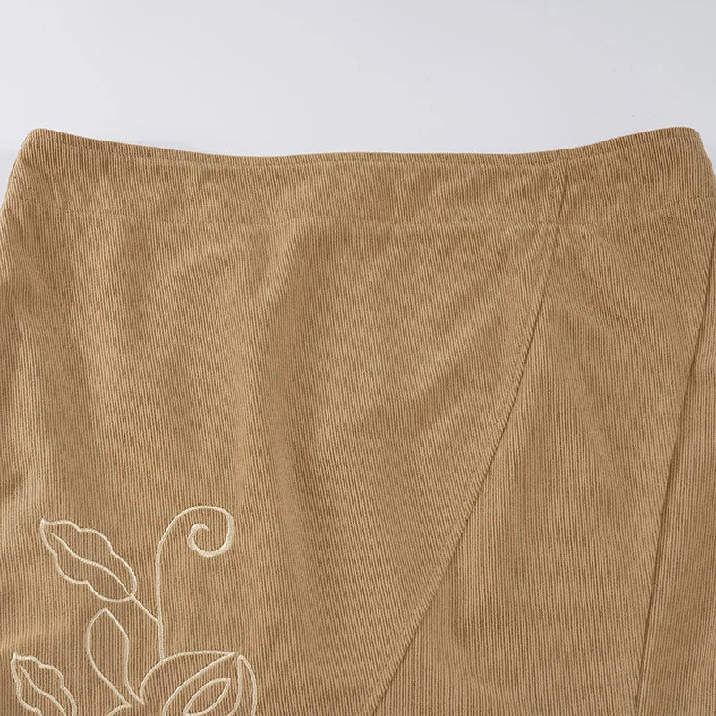 Elara Ruffle Midi Skirt One-piece