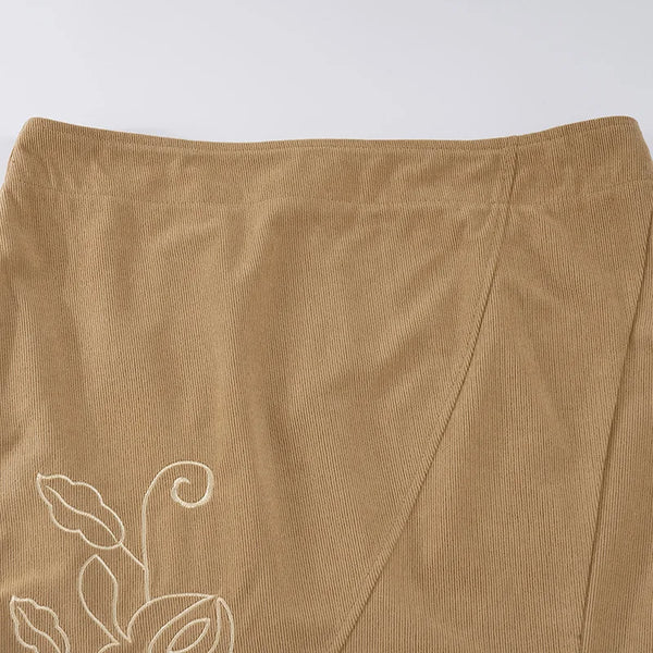 Elara Ruffle Midi Skirt One-piece