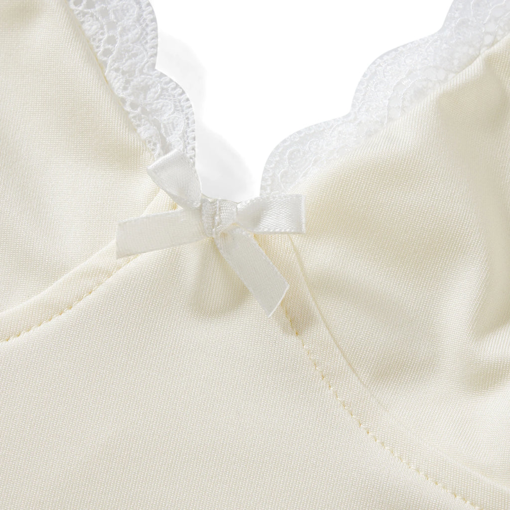 Isabella Lace Trim Spaghetti Strap Camisole Top