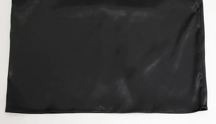 Lisandra Lace-Trim Satin Cami Slip Maxi Dress