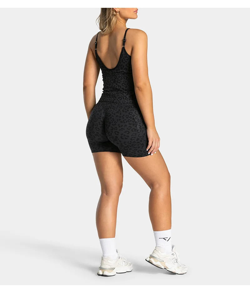 Soleia High-Waist Scrunch Yoga Shorts Apparel One-piece