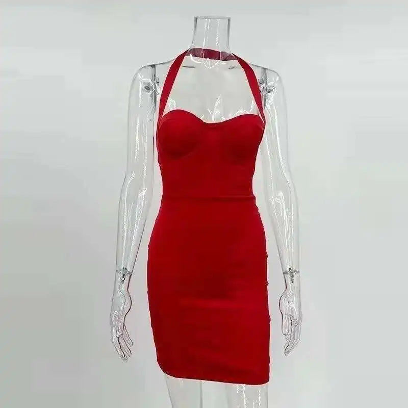 Aurelina Glitter Strapless Ruched Bodycon Mini Dress