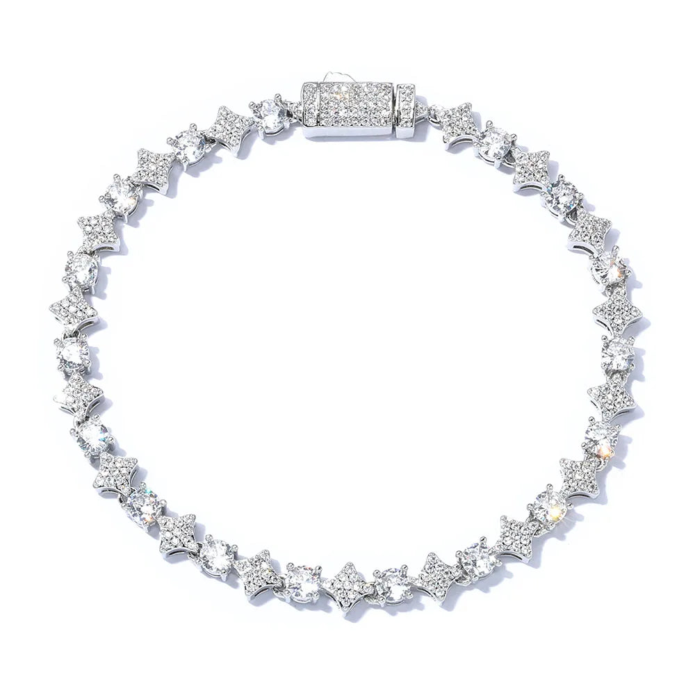 Estella Star Zirconia Tennis Bracelet