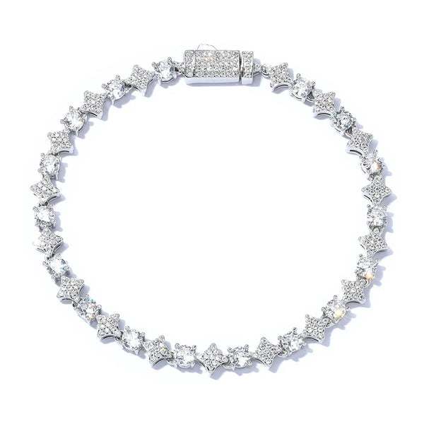 Estella Star Zirconia Tennis Bracelet