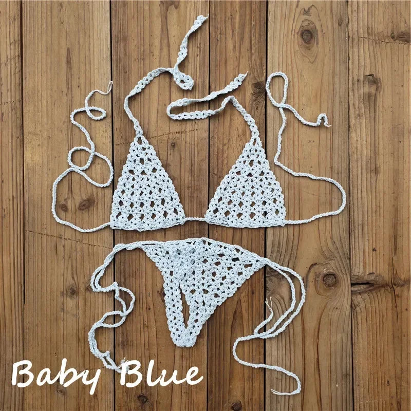Isla Handmade Crochet Micro Bikini Two-piece