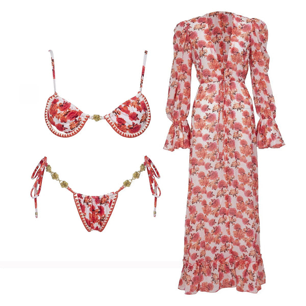 Zahara Printed Micro Bikini Two-piece