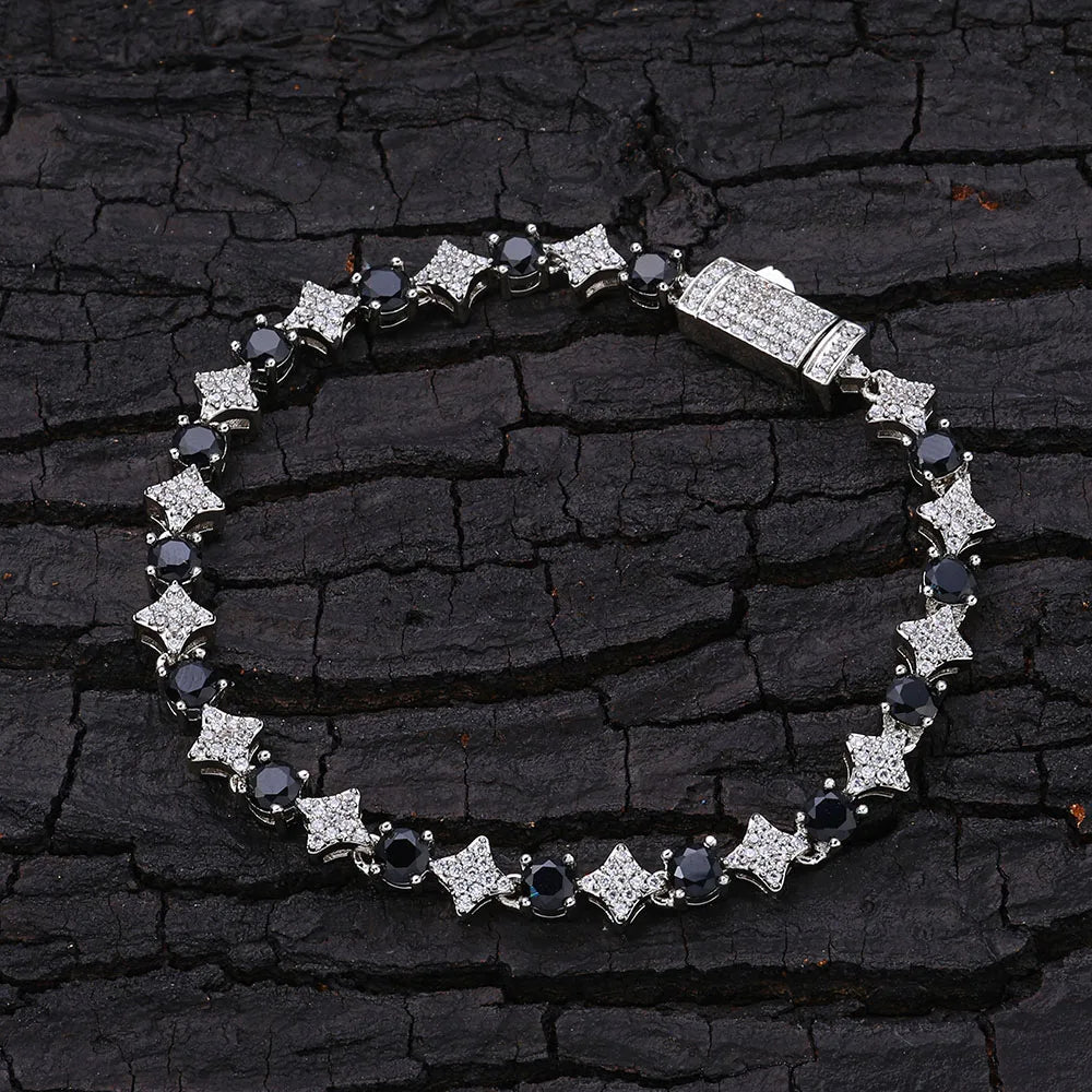 Estella Star Zirconia Tennis Bracelet