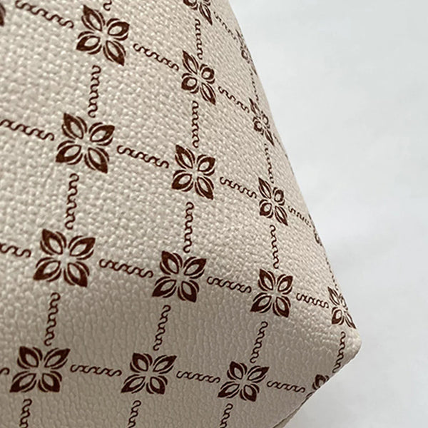 Margaux Monogram-Print Faux-Leather Chain Tote Bag