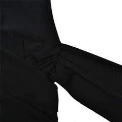 Natalia Sleeveless Ruched Bodycon Mini Dress with Side Drape