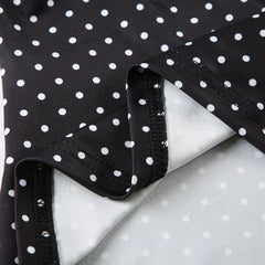 Luna Polka Dot Halter Top one-piece