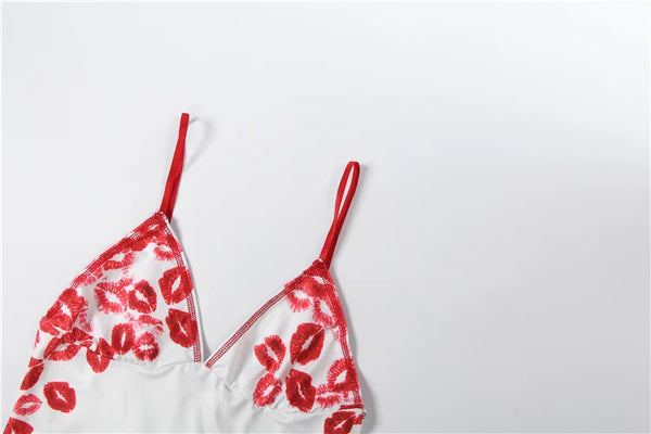 Valentina Kiss Print Shorts Set Two-piece