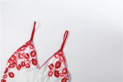 Valentina Kiss Print Shorts Set Two-piece