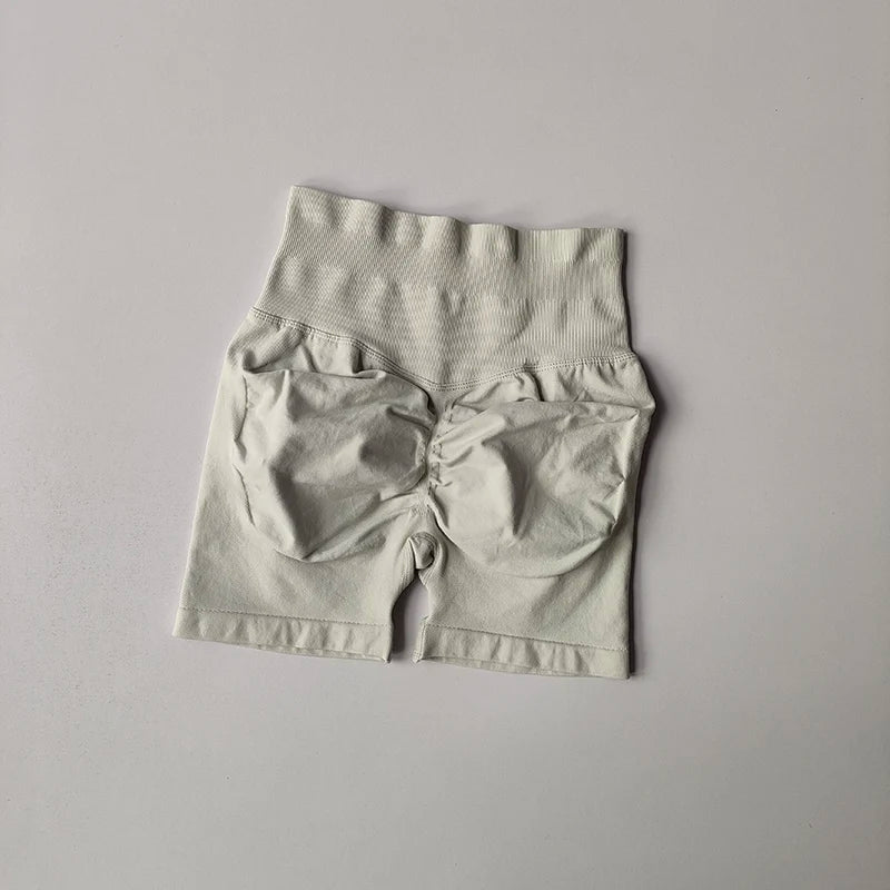 Peach Sculpt High-Waist Performance Shorts Apparel One-piece