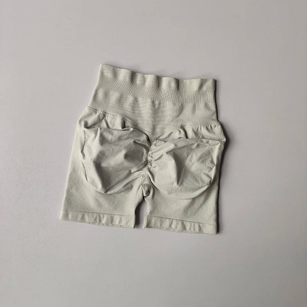 Peach Sculpt High-Waist Performance Shorts Apparel One-piece