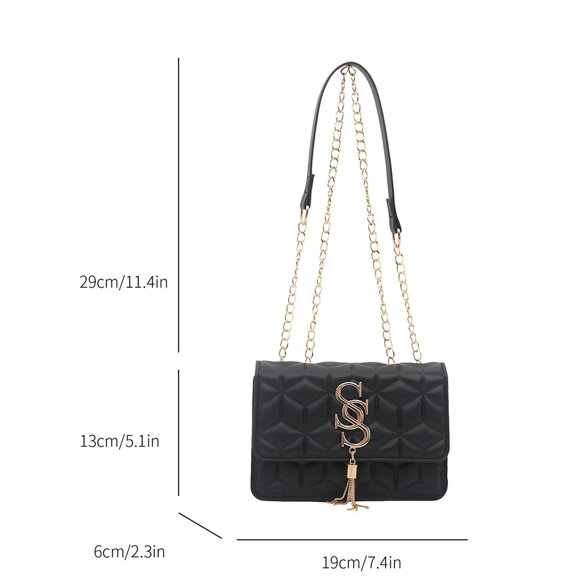Amelie Argyle Quilted Crossbody Bag Secondary image