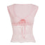 Rosalie Blush Lace Ribbed One-piece top