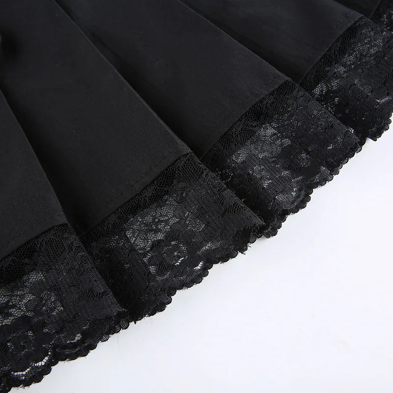 Talia Bodycon Lace Mini Skirt One-piece