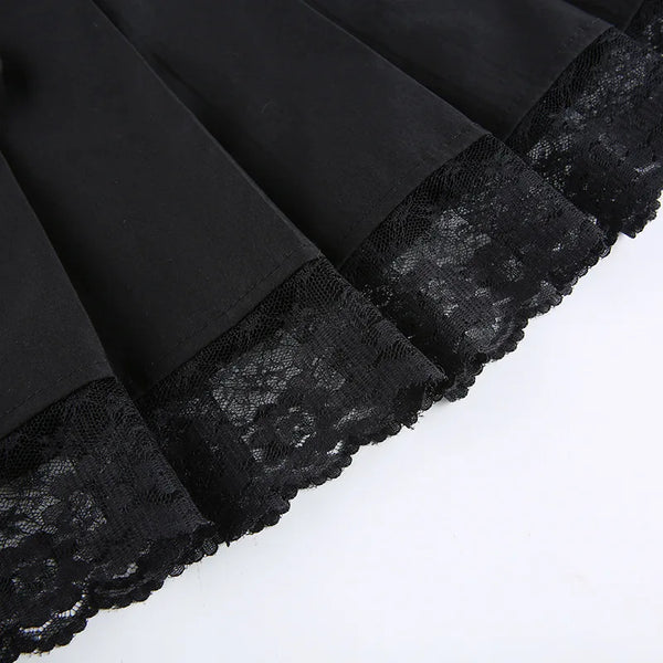 Talia Bodycon Lace Mini Skirt One-piece