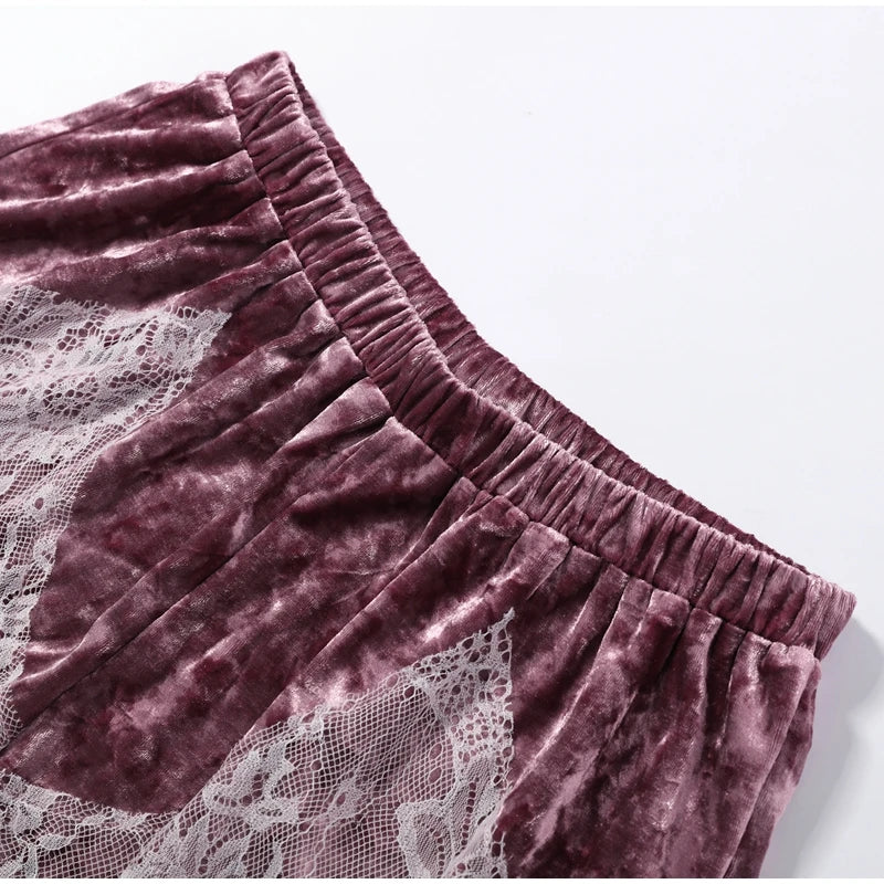 Style 84 Lace Shorts Apparel One-piece