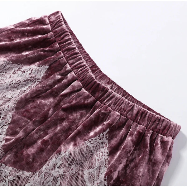 Style 84 Lace Shorts Apparel One-piece