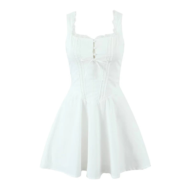 Maeve A-Line Lace Mini Dress