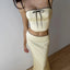 Liana Satin Cami Maxi Skirt Set Two-piece