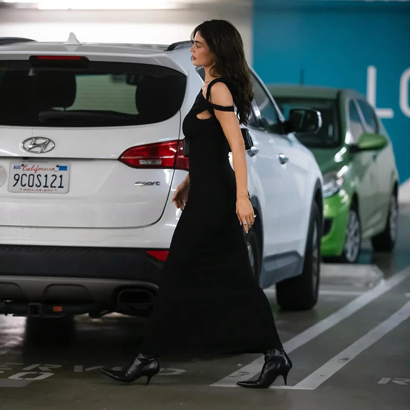 PixieKiki Asymmetrical Twist One Shoulder Maxi Long Dress Kylie Jenner Outfits Elegant Sexy Summer Party Dresses 2024 C85-CZ38