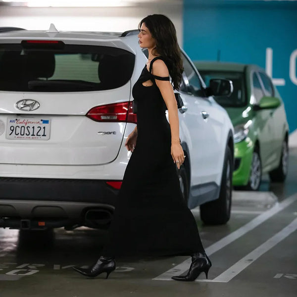 PixieKiki Asymmetrical Twist One Shoulder Maxi Long Dress Kylie Jenner Outfits Elegant Sexy Summer Party Dresses 2024 C85-CZ38