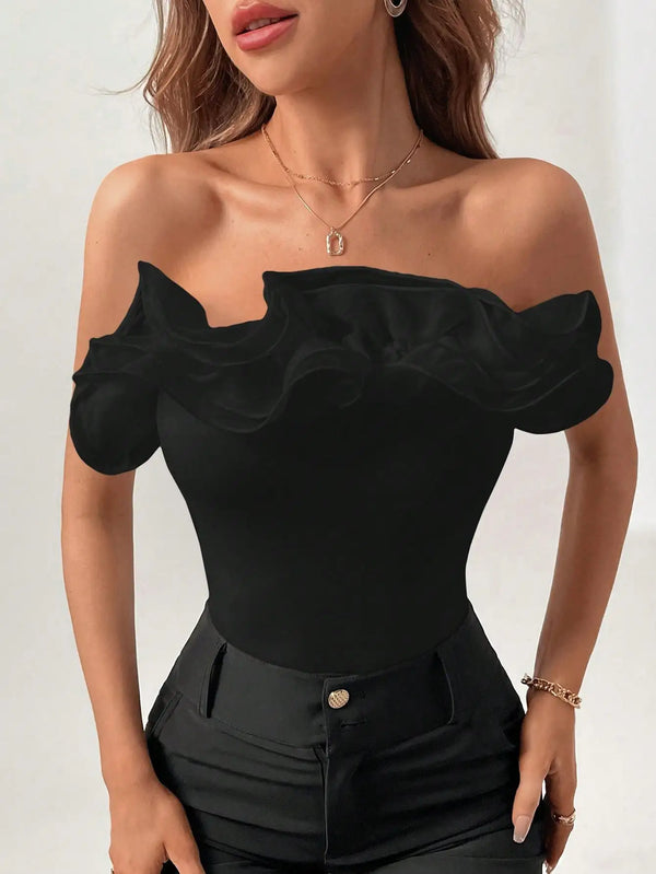 Arielle Ruched Sleeveless Top One-piece